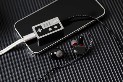 Linsoul Kiwi Ears Canta in Ear Monitor, 1DD+2Planar Hybride Oortelefoon, Gaming Earbuds, HiFi Bedrade IEM, met Afneembare IEM Kabel voor Muzikant Audiofiel