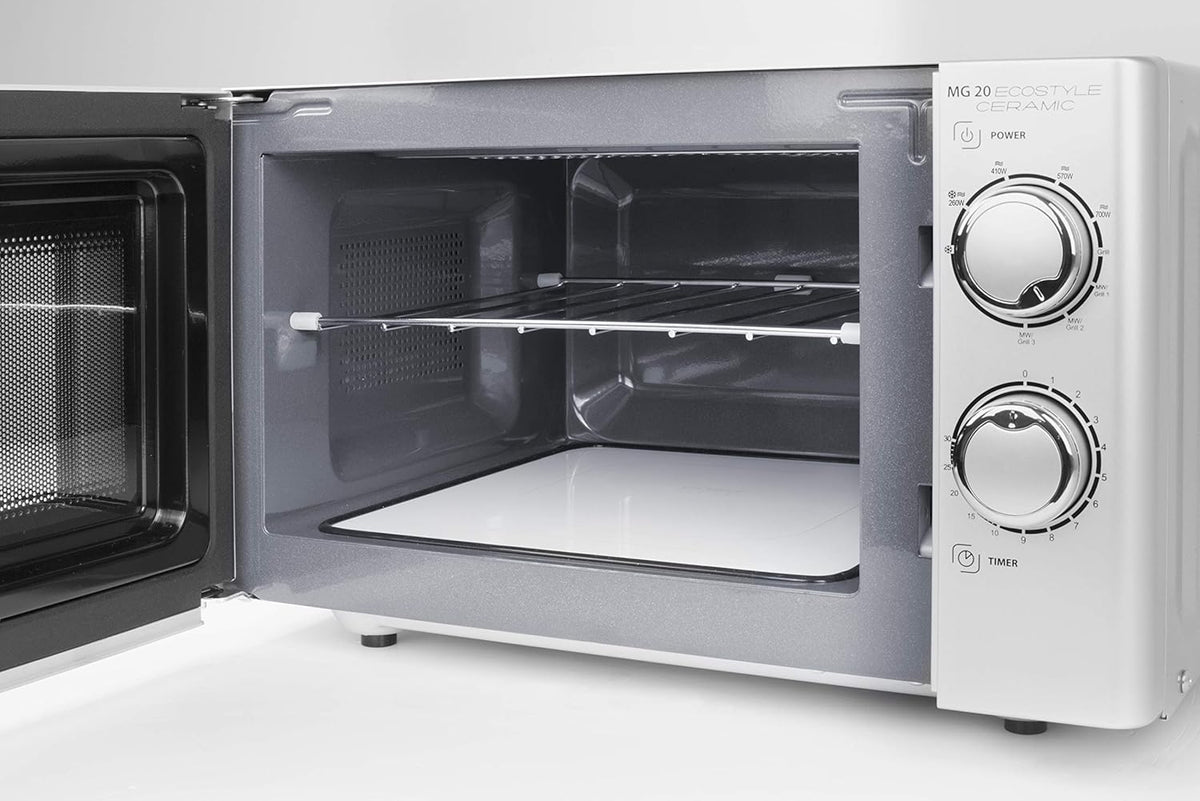 Magnetron – Combimagnetron – Microgolfoven – Grilloven – 20 Liter – Vlakke Casotek Bodem – 1000 Watt Grillfunctie