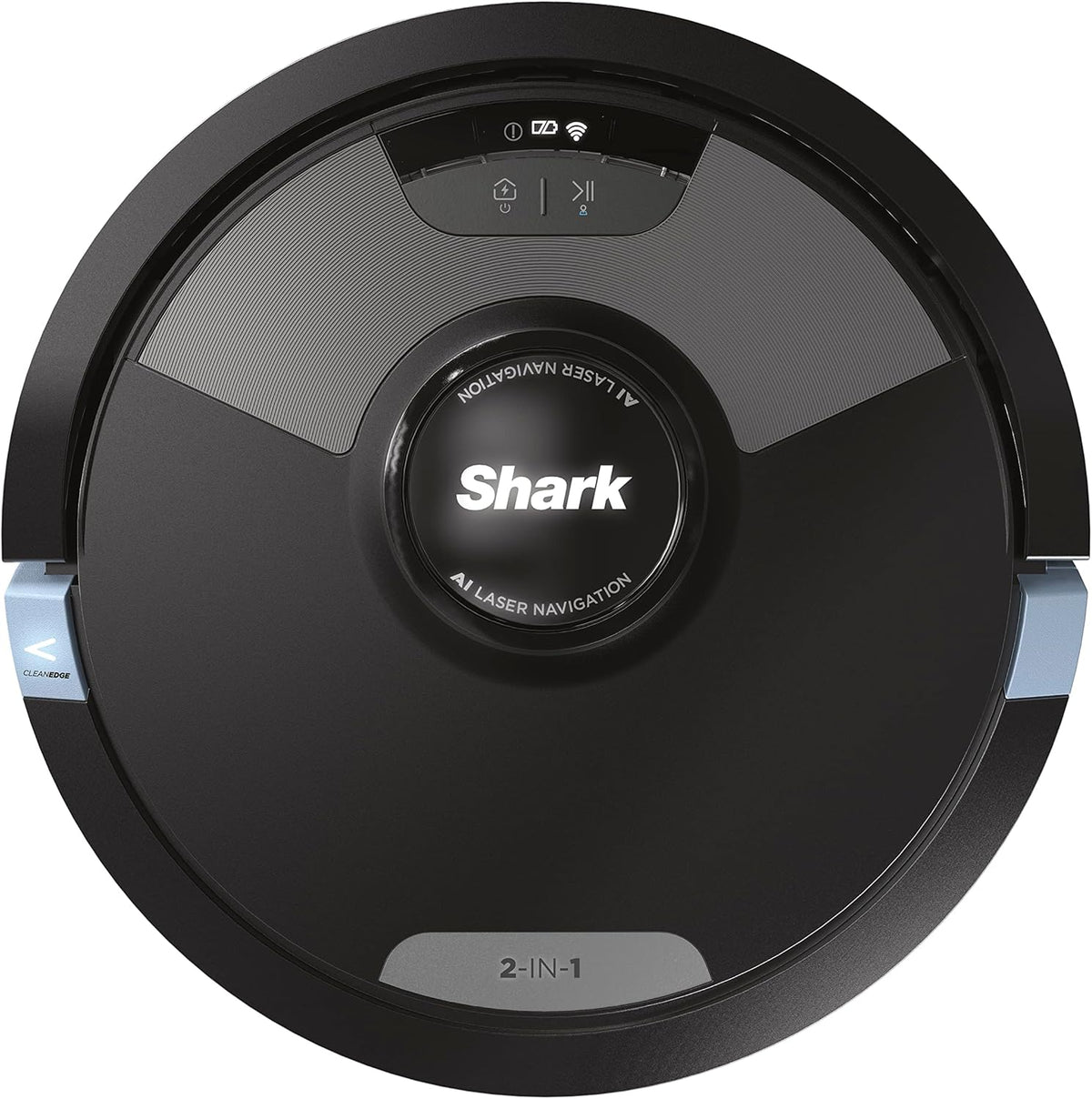 Shark AI Ultra RV2600WDEU Robotstofzuiger, 2-in-1, tot 110 minuten looptijd, ultrasoon afvegen, zelfreinigende borstelrol, wifi-app