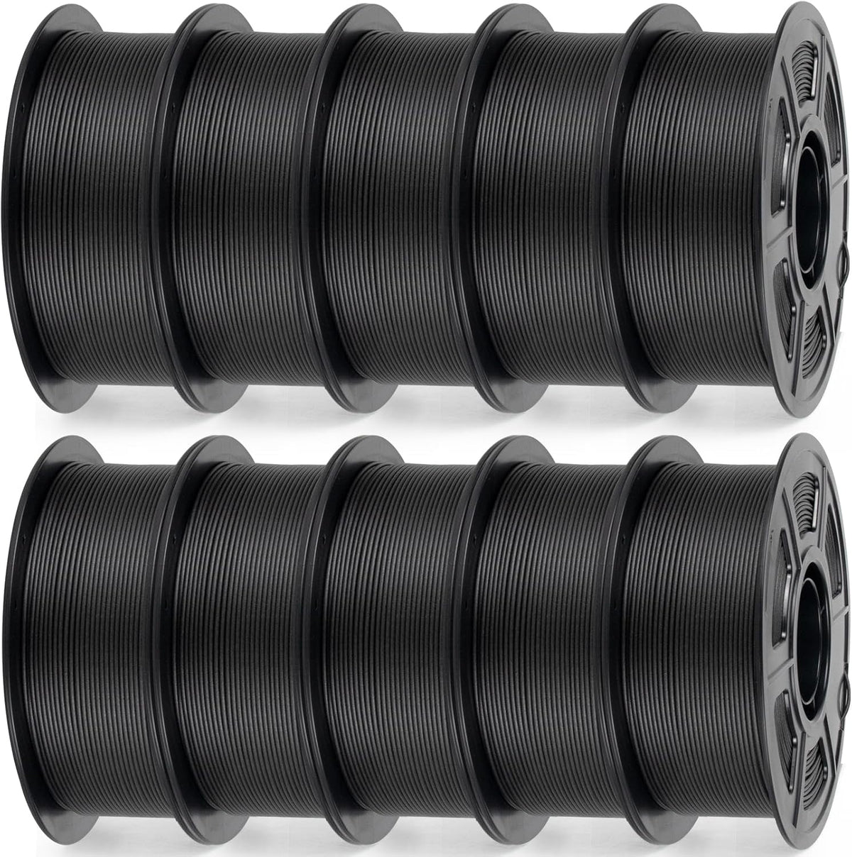 IEMAI PETG CF Filament 1.75mm 10KG, Zwart PETG Filament Voeg 20% koolstofvezel toe, Draadmateriaal 3D-printers, Maatnauwkeurigheid +/- 0,02 mm