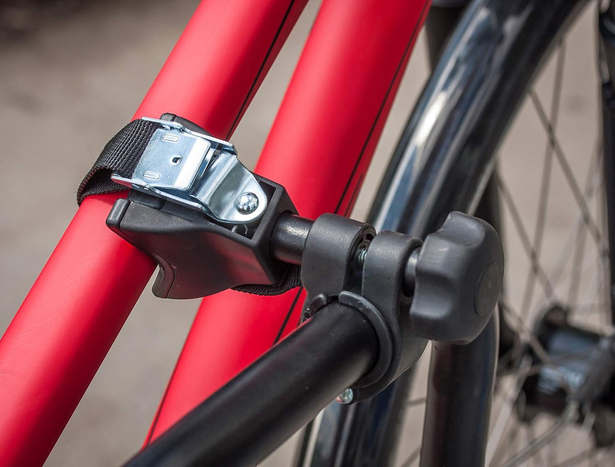 Fietsendrager voor Trekhaak – Fietsdrager – Bike Carrier – Fietsdrager E-bike – Enkelvoudige Fietsendrager – Geschikt voor 1 Fiets – Snelspanner met Slot – Geschikt voor Oversized Frames