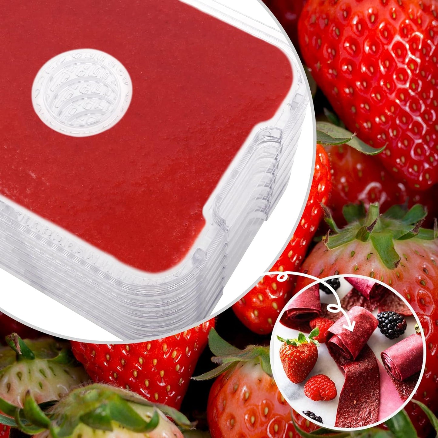 Nictemaw Fruitdroogautomaat, roestvrij staal, met 8 vakken, dehydrator met temperatuurregelaar, 400 W, 35-70 °C, 72-uurs timer voor groenten, fruit en vlees, zilver