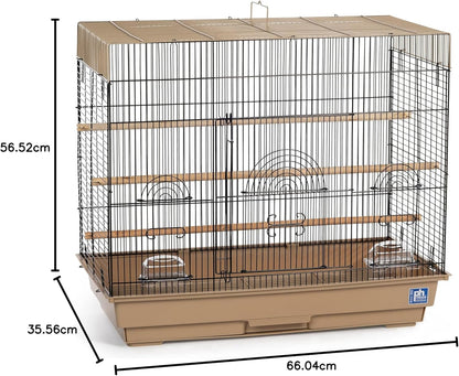 Prevue Pet Products Flight Cage, Bruin/Zwart SP1804-5
