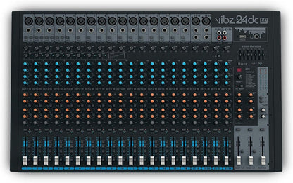 LD Systems VIBZ 24 DC compacte mixer 24 kanaals met DFX en compressor