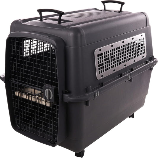 TRANSPORTKOOI LANTA GRIJS XXL 67x101x81CM