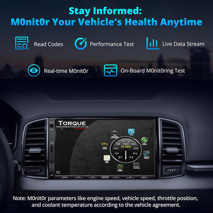 Autoradio 2 Din Android – Multimedia Radio – Auto Stereo – Car Audio Systeem – Navigatie Systeem – 7 Inch Touchscreen – Draadloze CarPlay & Android Auto