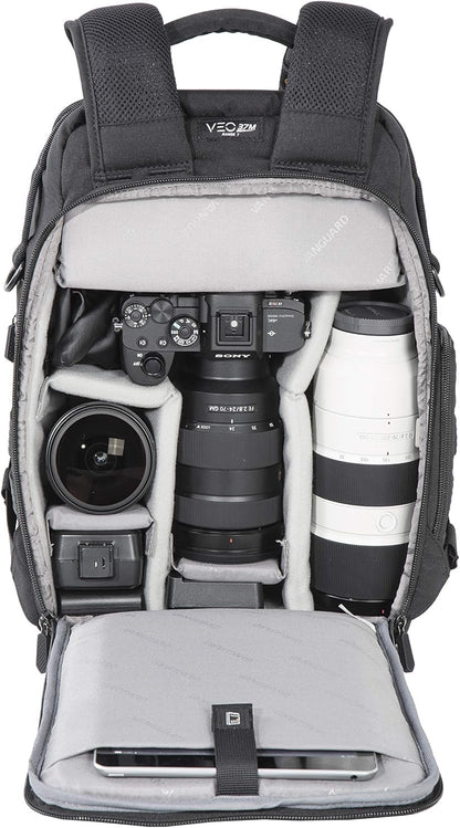 Vanguard VEO Range T37M 11 liter tactische stijl rugzak voor spiegelloze camera - zwart