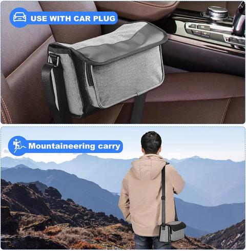 NT-03 - Zuurstofconcentrator - Oxygen Concentrator - Zuurstof Generator - Zuurstofpomp - Luchtreiniger - Pollen - Zuurstof - Draagbaar - 96% Concentratie - 3L/min - Wit