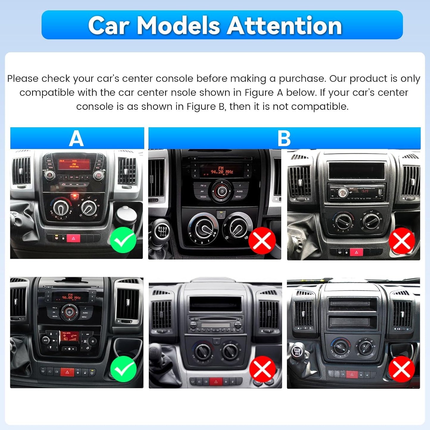 Autoradio – Auto Radio – Multimediaradio – 1-DIN Radio – Bluetooth Radio – 9 Inch Touchscreen – Draadloze CarPlay & Android Auto
