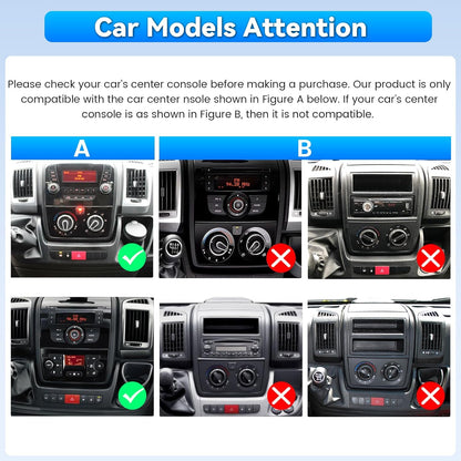 Autoradio – Auto Radio – Multimediaradio – 1-DIN Radio – Bluetooth Radio – 9 Inch Touchscreen – Draadloze CarPlay & Android Auto
