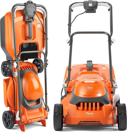 Accu-grasmaaier – Draadloze grasmaaier – Lithium-ion grasmaaier – Tuinmaaier – Elektrische grasmaaier – 40V krachtig – 35L grasopvangbak