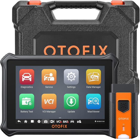 OTOFIX D1 diagnosescanner voor auto's, bidirectioneel analysegereedschap 2025, volledige diagnose van het OE-systeem, ECU-codering, meer dan 40 services, CANFD/DoIP, sleutelprogrammering, 2 jaar