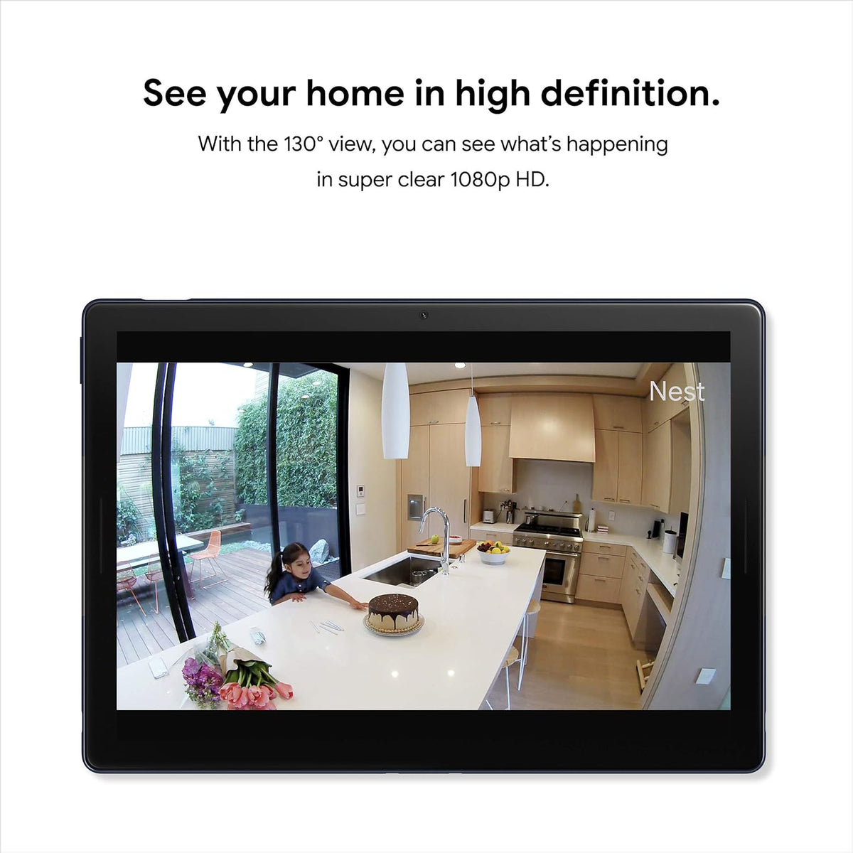 Nest Cam Indoor Security Camera Black Silver NC1102ES