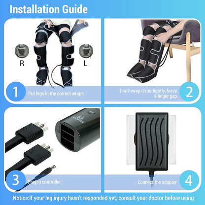 COMFIER Beenmassageapparaat met warmte