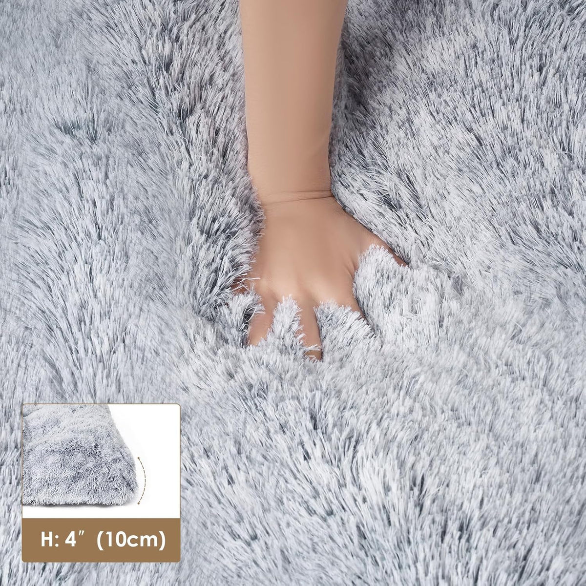 Hondenbed – Hondenkussen – Hondendeken – Hondenmand – Hondenmat – XXL Grijs – Wasbaar – Anti-Slip