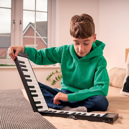 Opvouwbaar Keyboard – Digitale Piano – Piano Keyboard – MIDI Controller – Reiskeyboard – 49 Toetsen Opvouwbaar – Touchgevoelige Toetsen – USB Oplaadbare Batterij Tot 8 Uur