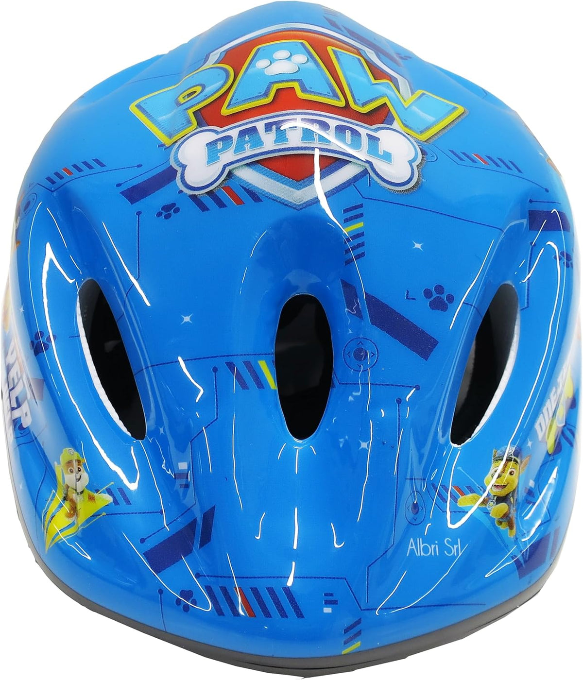 Paw Patrol kinderfiets, 14 inch, uitgerust met 2 remmen, decoratieve voorplaat, achterjerrycan en Paw Patrol-helm inbegrepen voor jongens, rood, 14