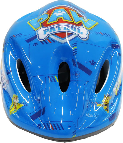 Paw Patrol kinderfiets, 14 inch, uitgerust met 2 remmen, decoratieve voorplaat, achterjerrycan en Paw Patrol-helm inbegrepen voor jongens, rood, 14