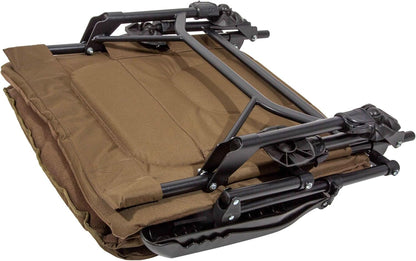 Vissersstoel – Karperstoel – Visstoel – Outdoor Stoel – Recliner Stoel – Verstelbare Rugleuning – Microfleece Bekleding – Extra Stabiel Frame