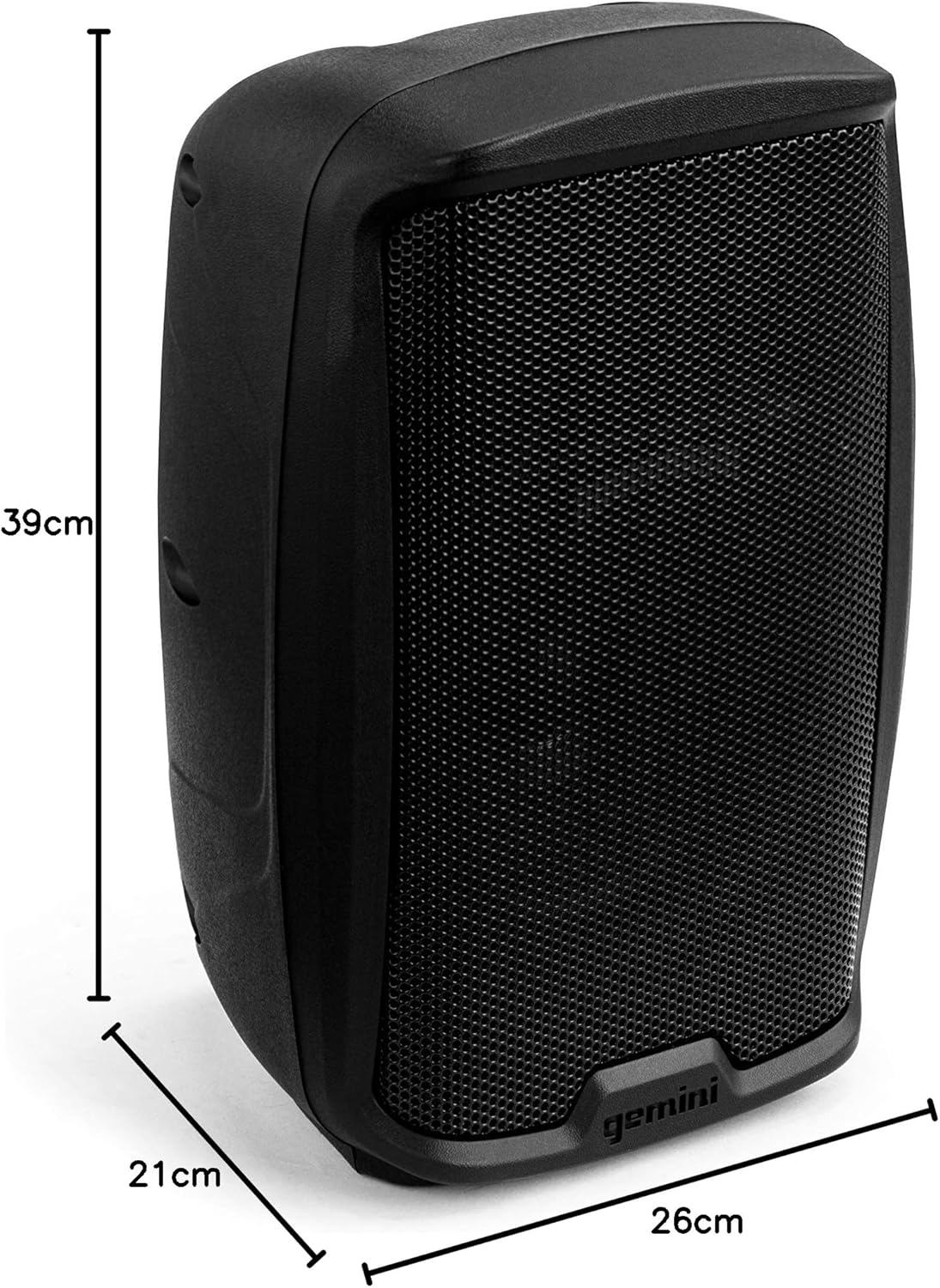 Actieve Bluetooth PA-Luidspreker – PA-Speaker – Geluidsbox – Partyspeaker – DJ-Speaker – 500 W Klasse D-Versterker – 8-Inch Woofer