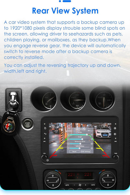 Hizpo Android 13 autoradio compatibel met Alfa Romeo 159 Alfa Romeo Spider Alfa Romeo Brera, 7-inch touchscreen, met CarPlay Android automatische Bluetooth 4G LTE RDS DSP