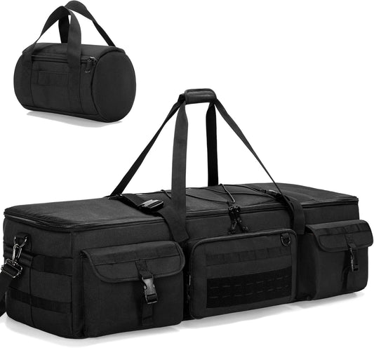 Telescoop draagtas, Zachte gevoerde Telescoopkoffer Compatibel met Celestron-telescoop, 40 inch Telescoop-opbergtas met Vaste Gespen voor Optische Buis en Statief, Bevestigde Kleine Tas