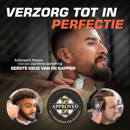 Fagaci Tondeuse Mannen met Turbo Kracht en Nauwkeurig Knippen, Trimmer for Men, Lange Batterijduur 5u Tondeuse, 3u Trimmer