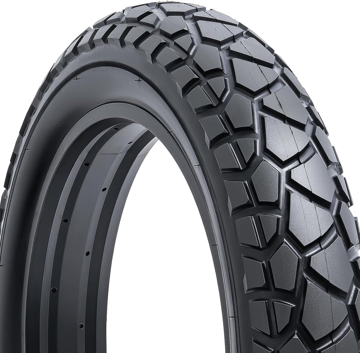 YUNSCM 2-PCS 20-inch Heavy Duty 20x4.0/98-406 Fat E-Fietsbanden 20inch FatFietsbanden Compatible with Electric 20x4.0 20X4 All-Terrain Directional TreadFietsbanden (Y-1327)
