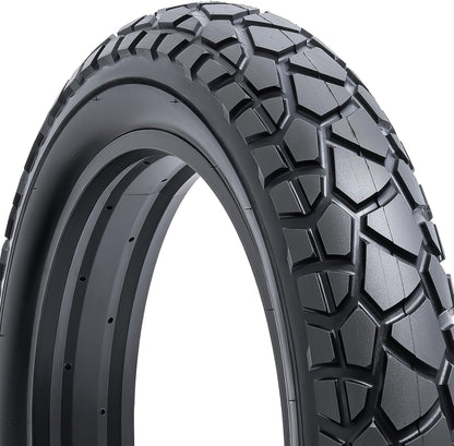 YUNSCM 2-PCS 20-inch Heavy Duty 20x4.0/98-406 Fat E-Fietsbanden 20inch FatFietsbanden Compatible with Electric 20x4.0 20X4 All-Terrain Directional TreadFietsbanden (Y-1327)