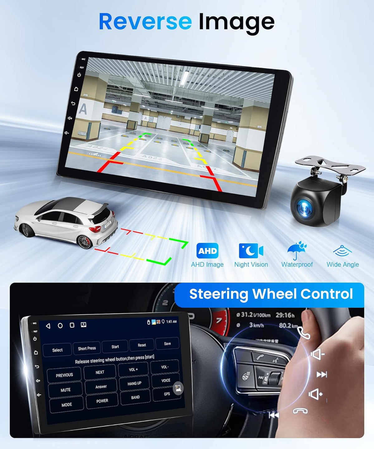 4G 64G 9" Android Autoradio voor Mercedes Benz E/G/CLK/CLS Class W209 W211 W219 W463 2002-2010 Wireless Carplay Radio met Android Auto Navi GPS Mirror Link Bluetooth FM/RDS/DAB/DVR/EQ/WiFi SWC