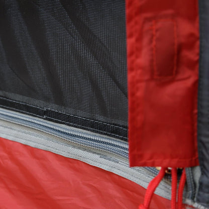 Justcamp Atlanta 3, 5, 7 campingtent, tunneltent met luifel, ingenaaide bodem