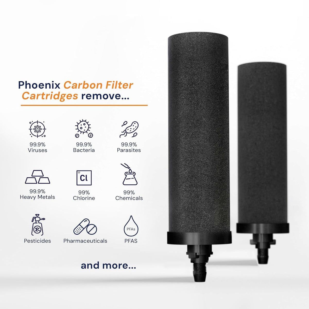 Phoenix Gravity Portable 1 Litre Water Filter - QUORE