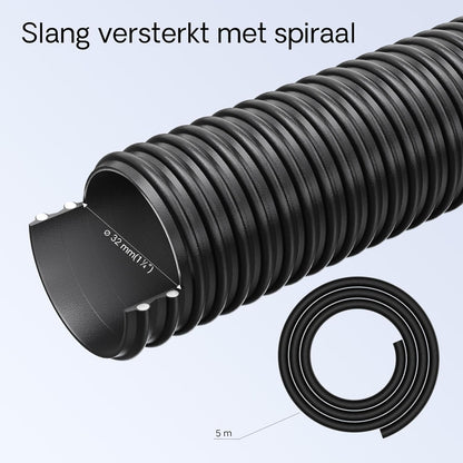 SunSun CPF-2500 set tot 6000 l UVC 11 W NEO2800 pomp slang vijverfilterset
