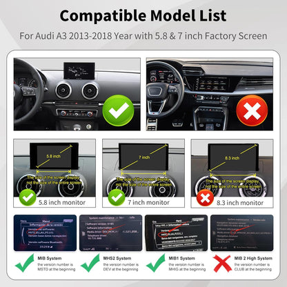 Draadloos CarPlay Android Auto Interface – CarPlay Module – Android Auto Adapter – Infotainment Upgrade – Auto Multimedia Decoder – Draadloze Connectiviteit – Ondersteuning Siri & Achteruitrijcamera