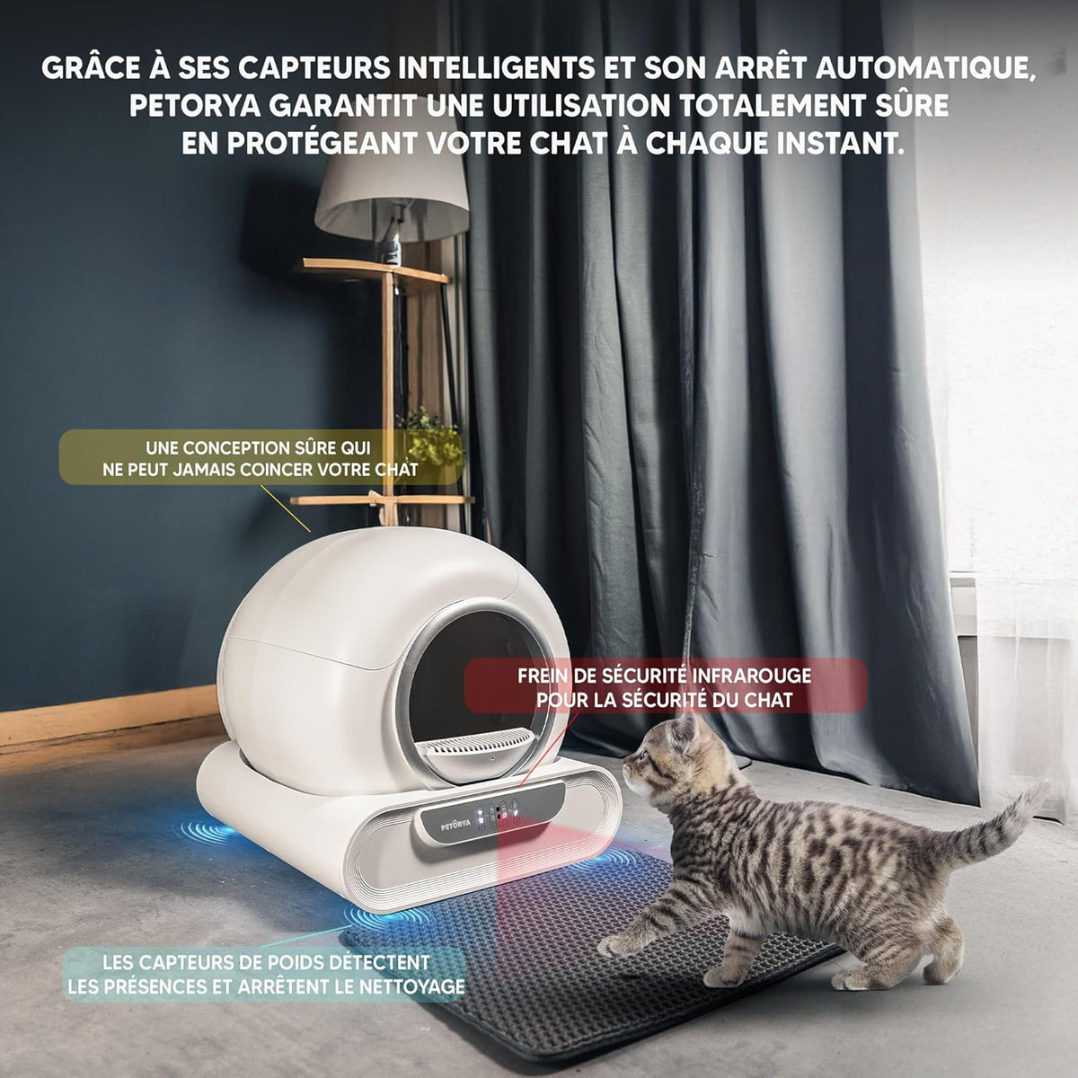 Zelfreinigende kattenbakvulling