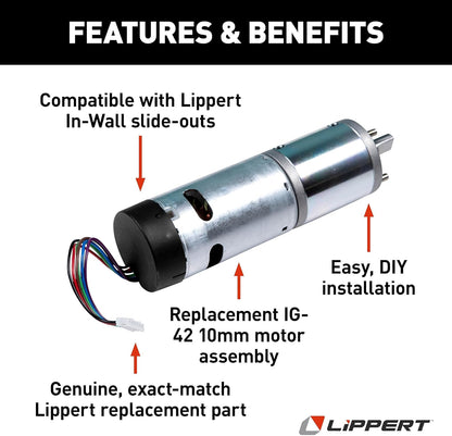 Lippert 236575 Uitschuifmotor voor in de muur