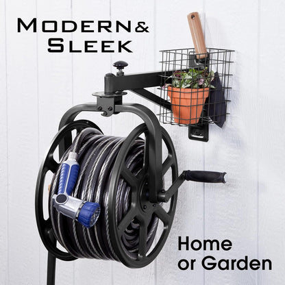 Liberty Garden Producten 712-B Slanghaspel, Zwart