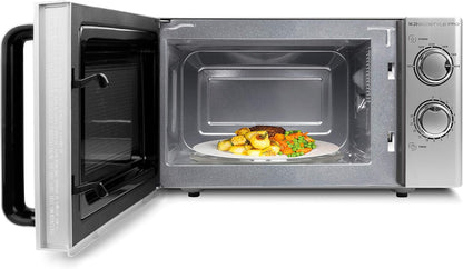 Magnetron – Microgolfoven – Solo Magnetron – Microgolfoven Oven – 20 Liter – 800 Watt Vermogen – 6 Vermogensstanden – Ontdooifunctie – Draaiplateau 24,5 cm – Timer