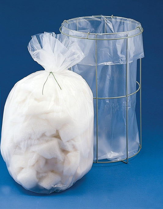 Bel-Art H13185-2430 Clavies Transparant 24W x 30 in. H Autoclavable Tassen; Polypropyleen, 2 mil Dikke (Pak van 100)