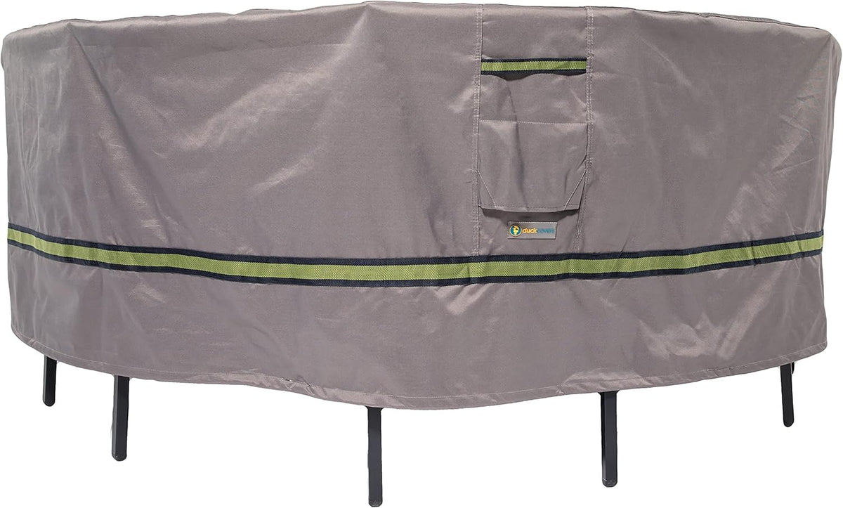 Duck Covers RTR07676 Soteria Patio Furniture Cover, 76" 108" Round