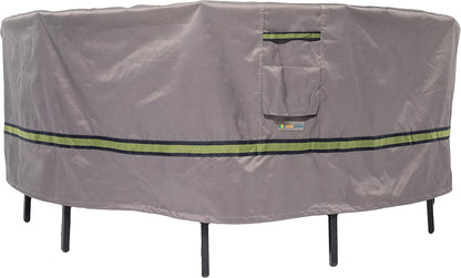 Duck Covers RTR07676 Soteria Patio Furniture Cover, 76" 108" Round
