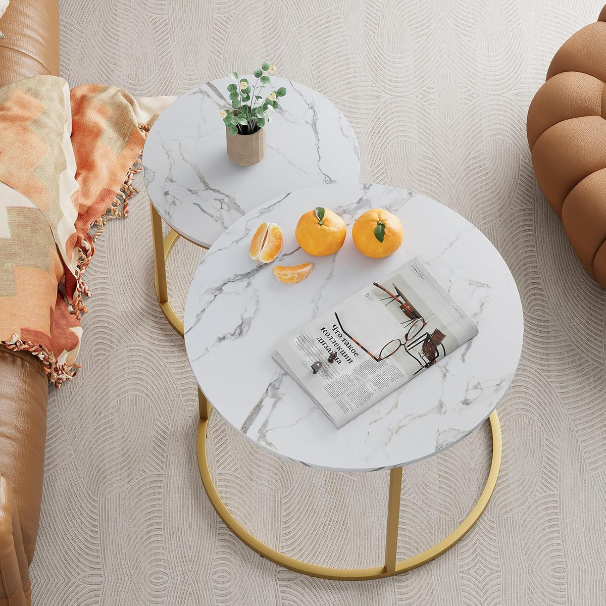 Garden 4 you Set van 2, wit + goud