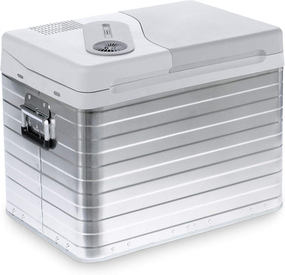Koelbox – Koelbox Elektrisch – Mobiele Koelbox – Draagbare Koelbox – 39 Liter – Aluminium Behuizing – Koelt Tot 20 °C Onder Kamertemperatuur