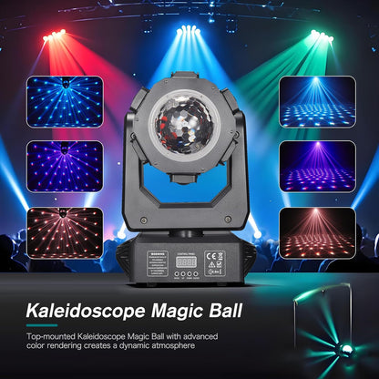 Discolamp – Disco Licht – Party Light – DJ Verlichting – Feestverlichting – RGB LED – Muziekgestuurd – Bewegende Kop