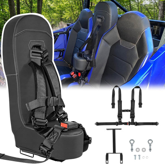 Bump Seat geschikt voor RZR 1000 en 900 (2014-2023) met 4-puntsgordel | Kinderzitje | opklapbare stoel