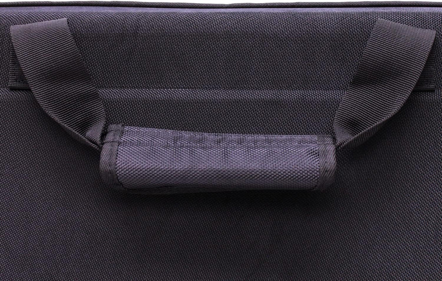 DJ-Controller Tas – Draagtas – Beschermtas – Harde Draagtas – Opbergtas – Zwart, 75 x 39 x 11 cm – Gegoten 7 mm EVA-Schuim Met Waterafstotende Polyester – Dubbele Handgrepen & Afneembare Schouderriem
