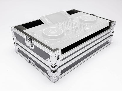 DJ Controller Case Voor Compacte DJ-Controller – Flightcase – Beschermkoffer – Transportkoffer – Hardcase – 9 mm Vinyl Gelaagd Multiplex – Volledig Gevoerd Interieur