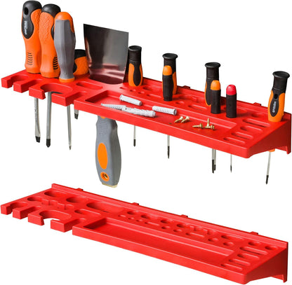 Botle Gereedschapswand, 1728 x 780 mm, stapelboxen, gereedschapshouders, wandplaat met houderrails, voor garage, magazijn, werkplaats en hobby