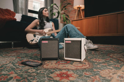 Positieve Grid Spark MINI Gitaarversterker, elektrische gitaar, basgitaar en akoestische gitaar 10W draagbare mini-versterker (Black)