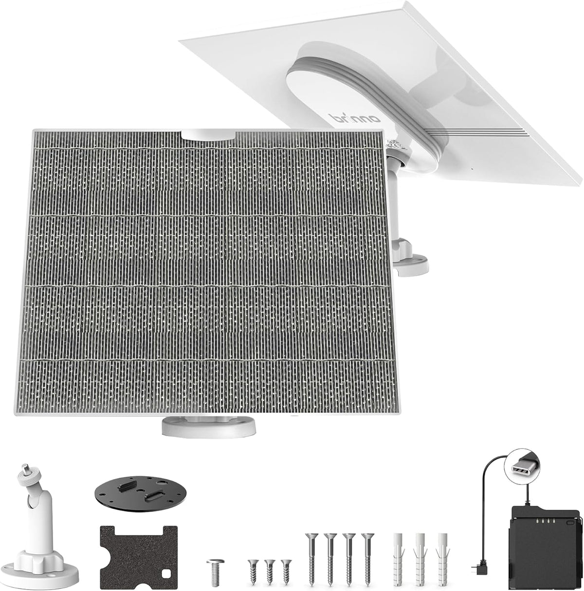 Brinno - ASP1000-P Solar Power Kit - Time-lapse camera - Solar panel for Brinno camera       </font></font>